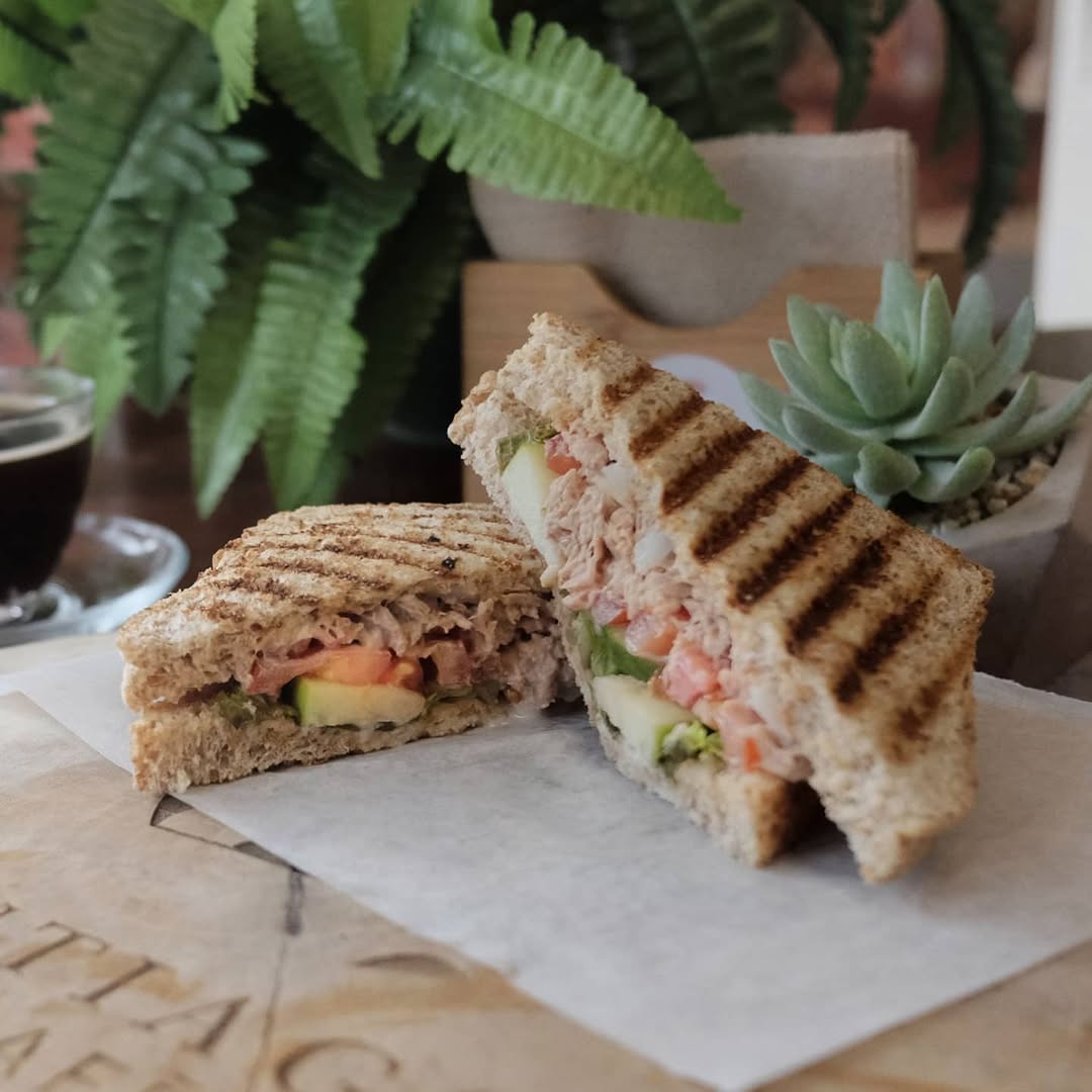 Monday meal at Santiago's Café